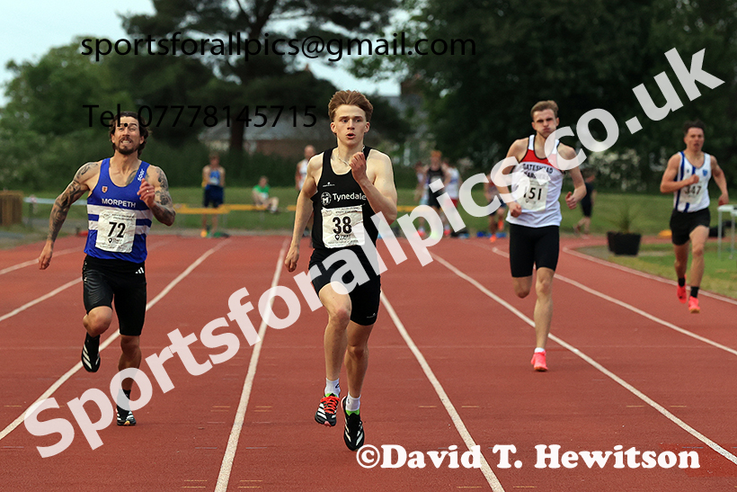 The 400 metres, 2025 NEGP No 3, Monkton. Photo: David T. Hewitson/Sports for All Pics